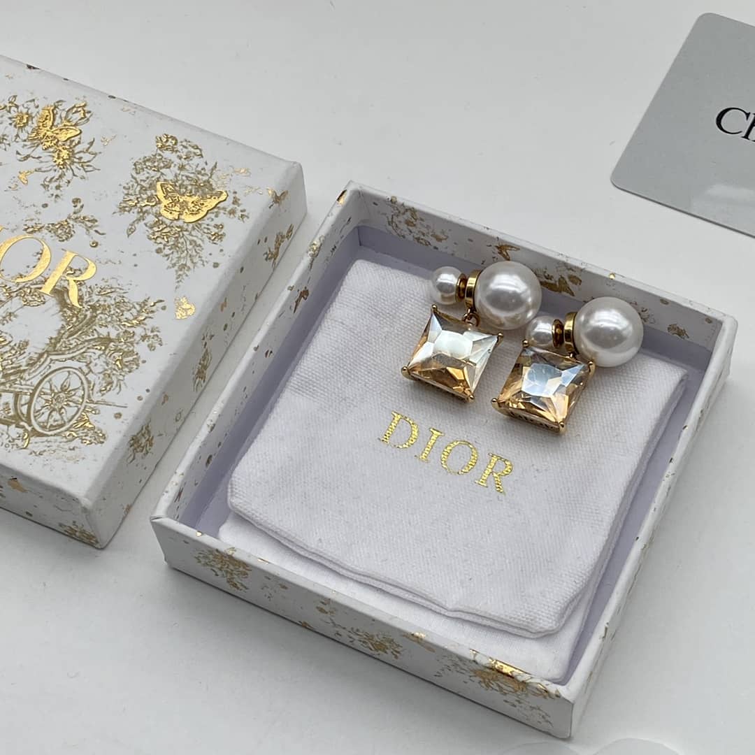 Dior Designer Earrings Dupe