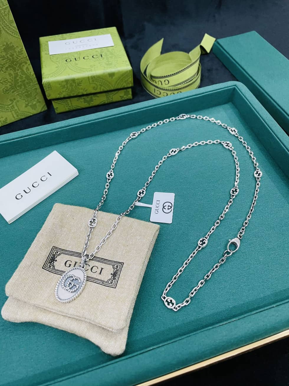 Wholesale Gucci Logo Necklace