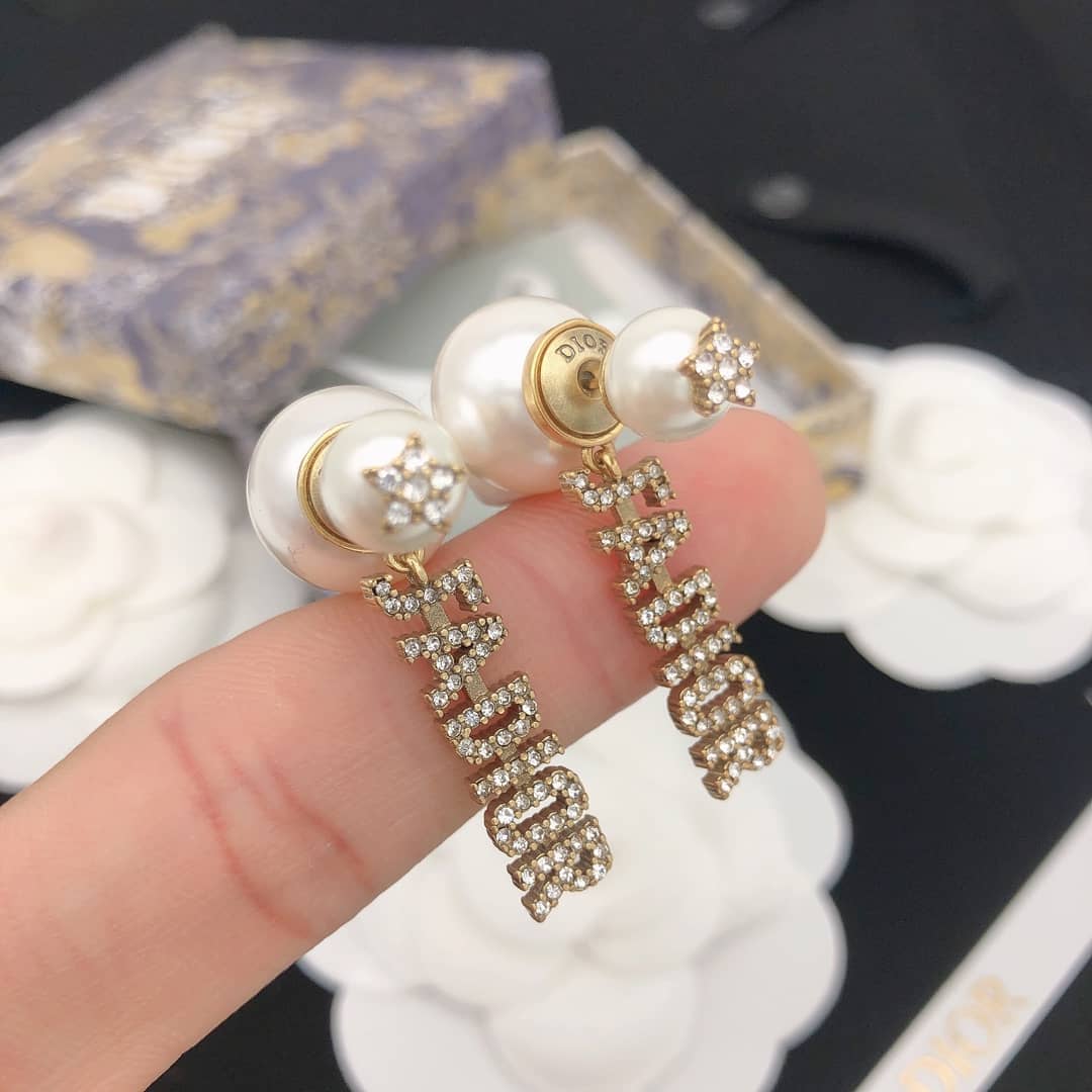 Wholesale Dior Logo Earrings