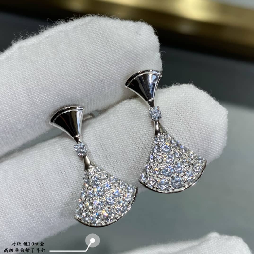 Bvlgari Earrings First Copy