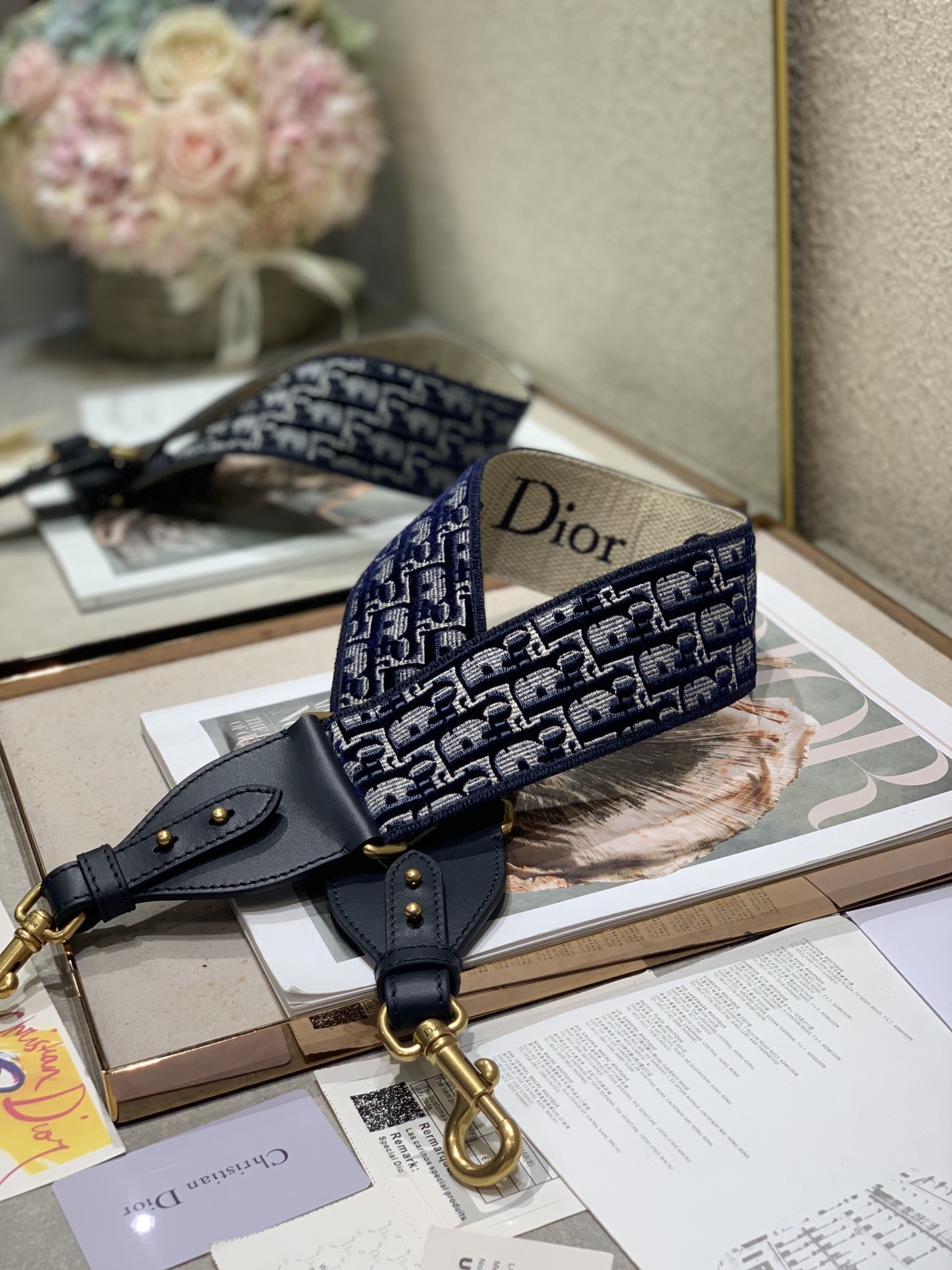 Dior shoulder strap 15