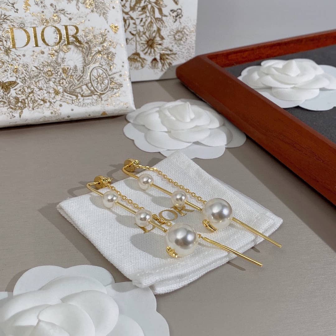 Fake Dior Designer Earrings Wholesale