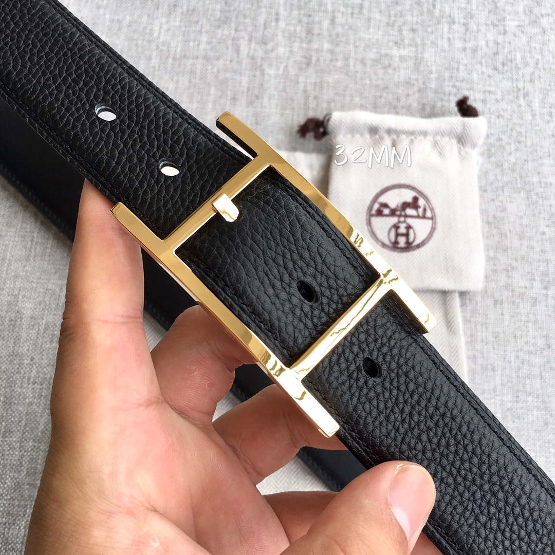 Hermes belt 3.2CM