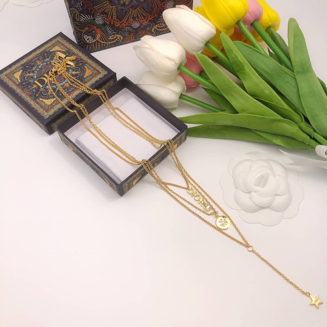 Wholesale Dior Logo Necklace