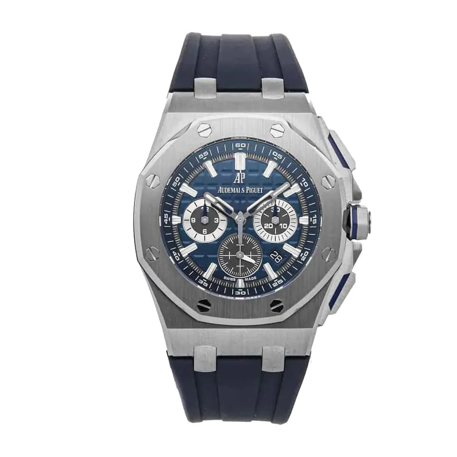 Audemars Piguet Royal Oak Offshore Titanium Blue 42MM Watch Ref. 26480TI.OO.A027CA.01