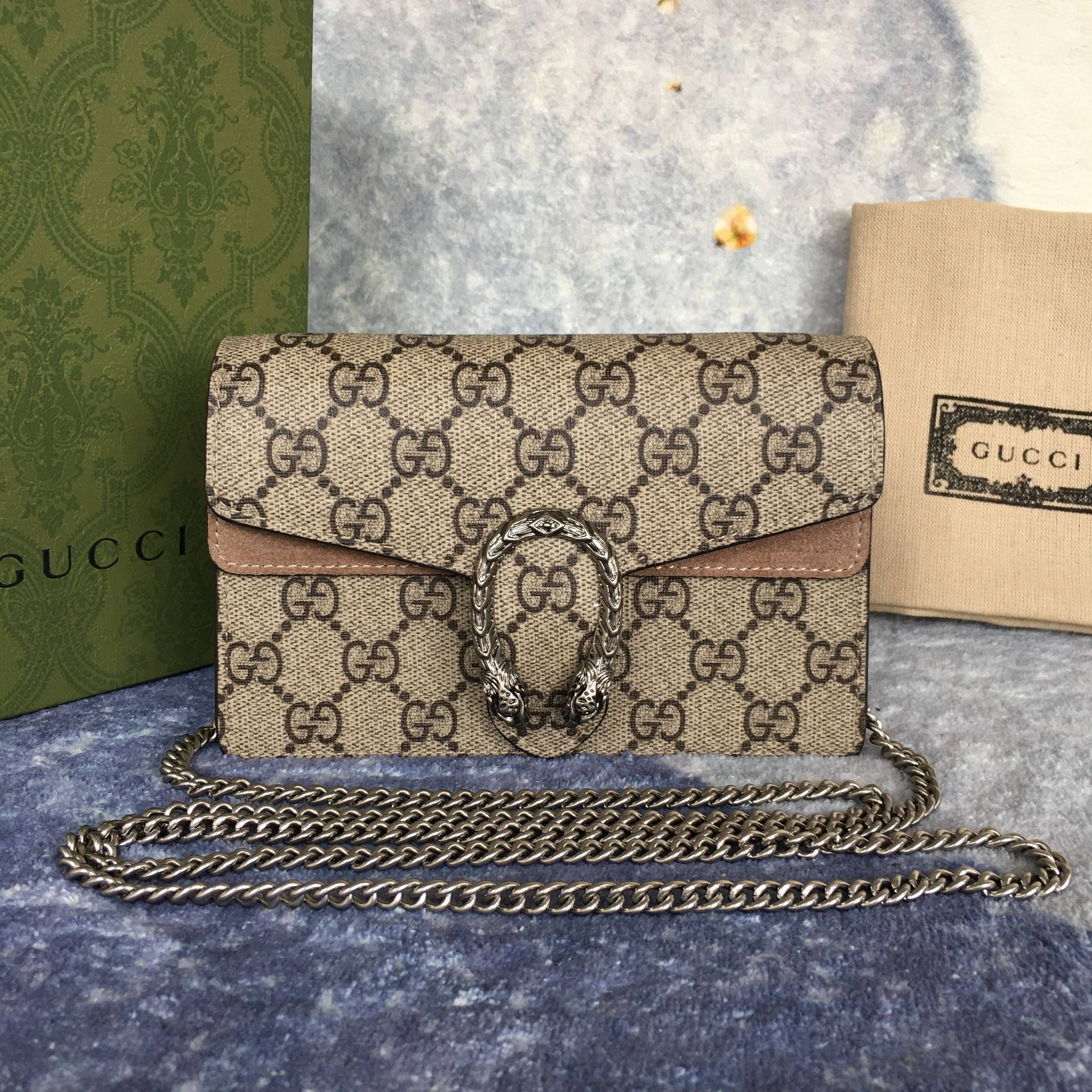 GUCCI Dionysus Supreme super mini bag 476432