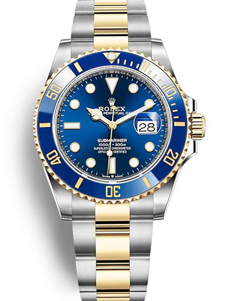 Superclone Rolex Submariner 41mm Blue Dial 126613LB