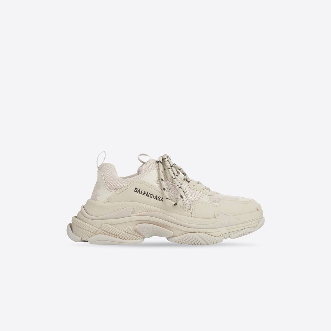 Men's Triple S Sneaker in Beige 536737W2FW19700