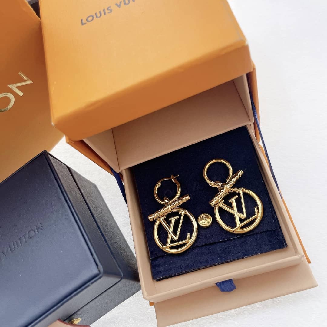Louis Vuitton Earrings First Copy