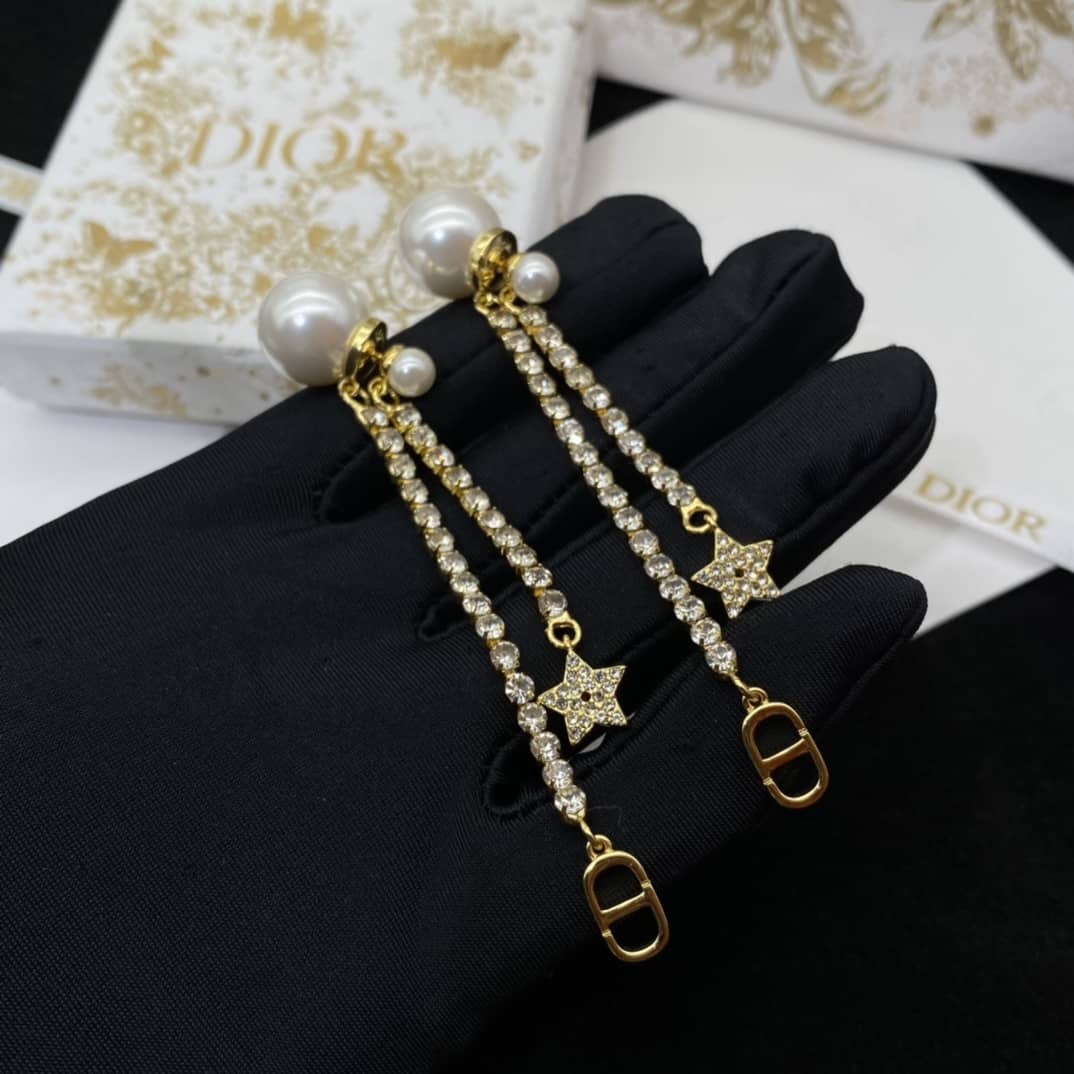 Dior Replica Designer Earrings Cheap