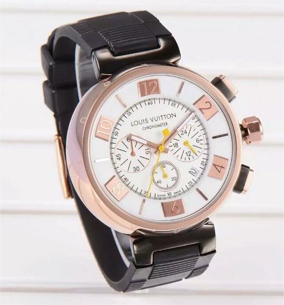 Louis Vuitton TAMBOUR IN BLACK series Q114F0 watch