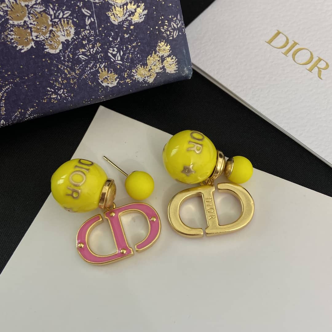 Designer Dior Classic Earrings