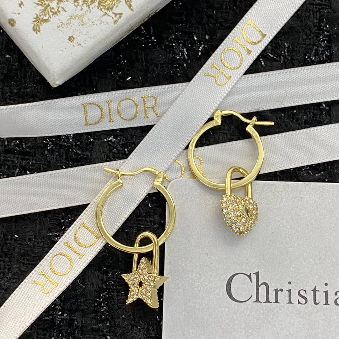 Designer Dior Classic Earrings