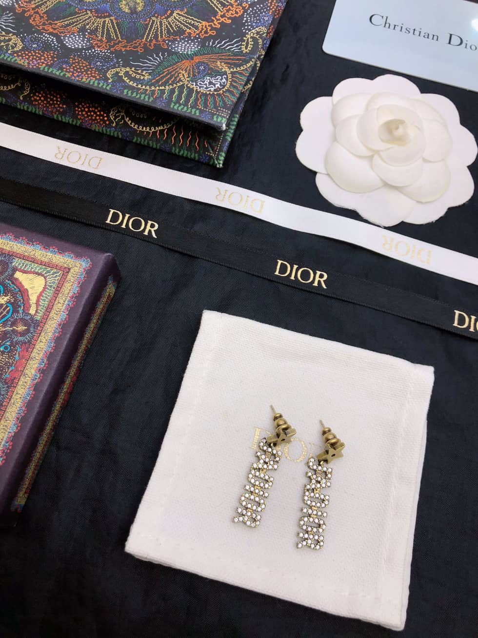 Designer Dior Classic Earrings