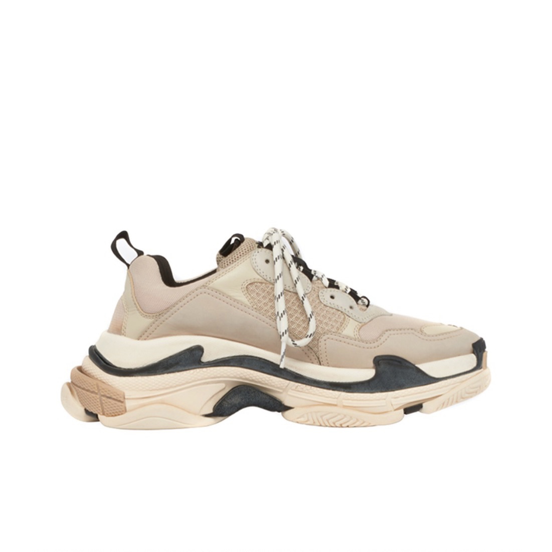 BALENCIAGE TRIPLE S WHITE BLACK RED 533882W09E19000