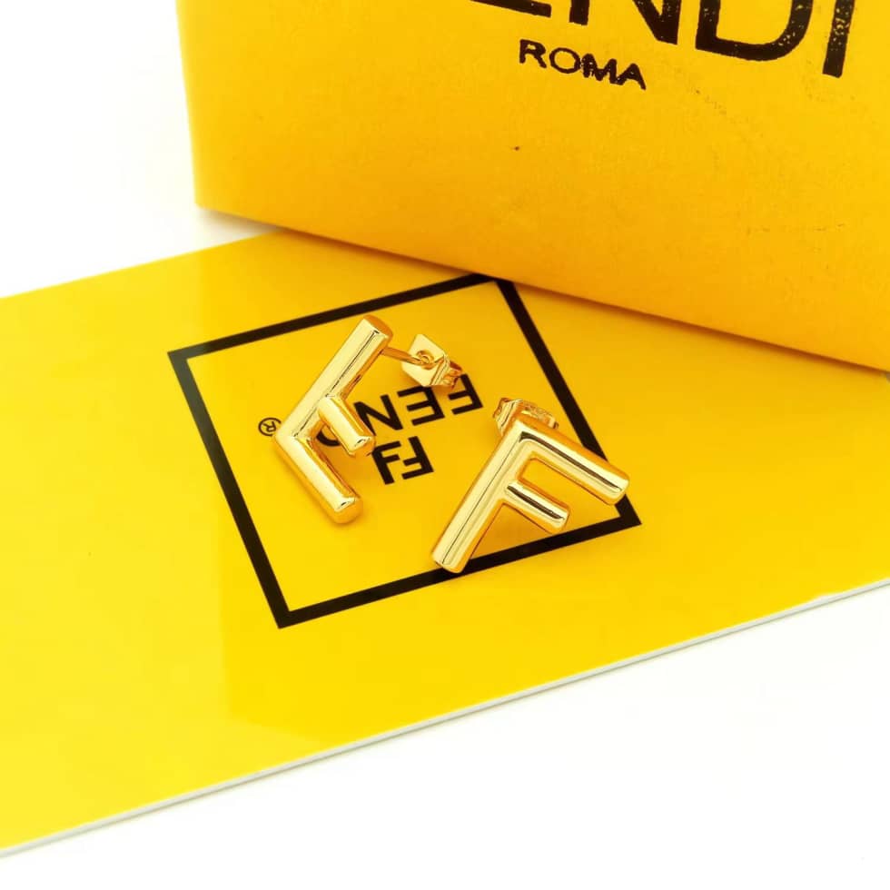 Fendi Inspired Earrings Wholesale