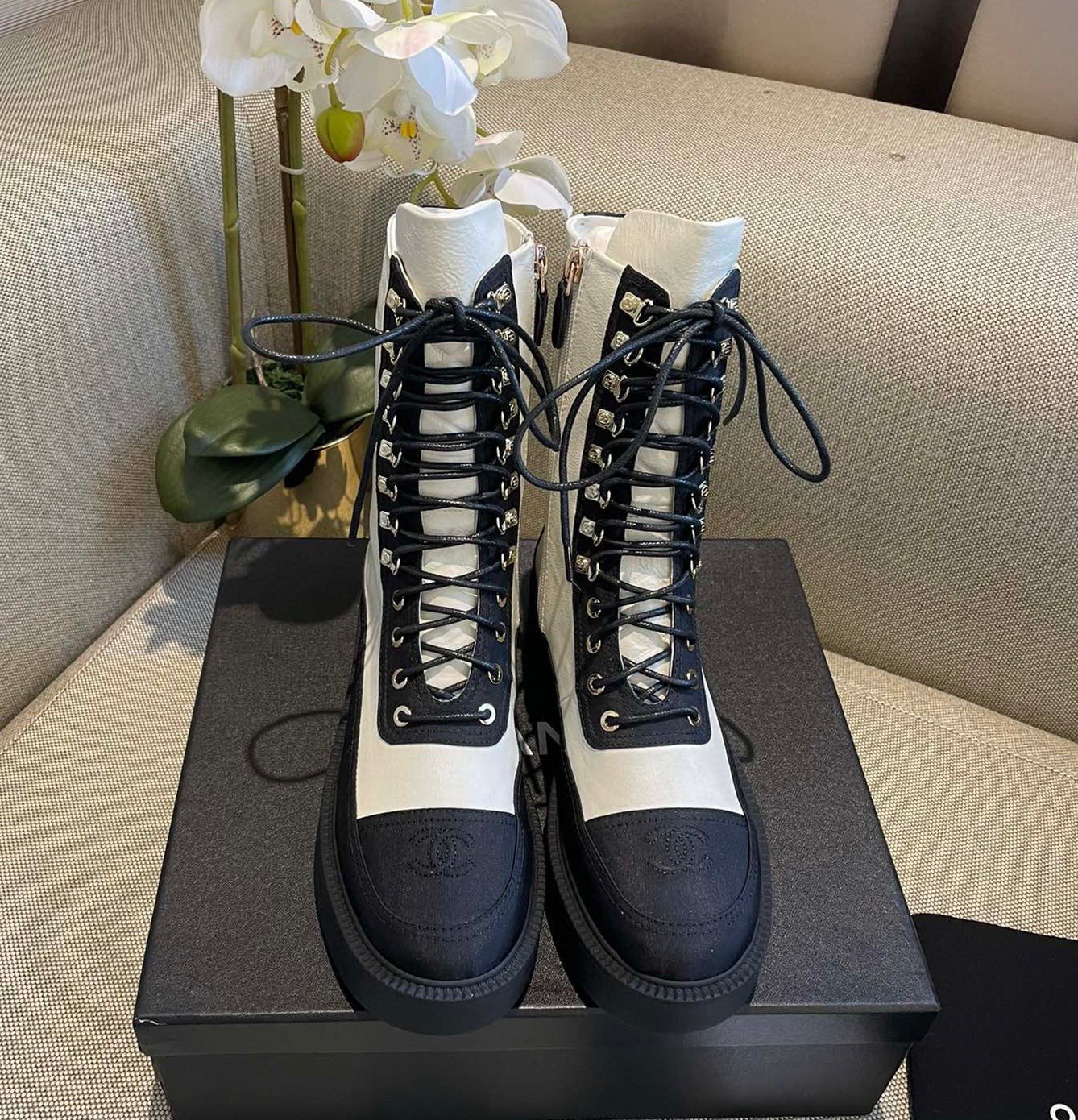 Chanel boots