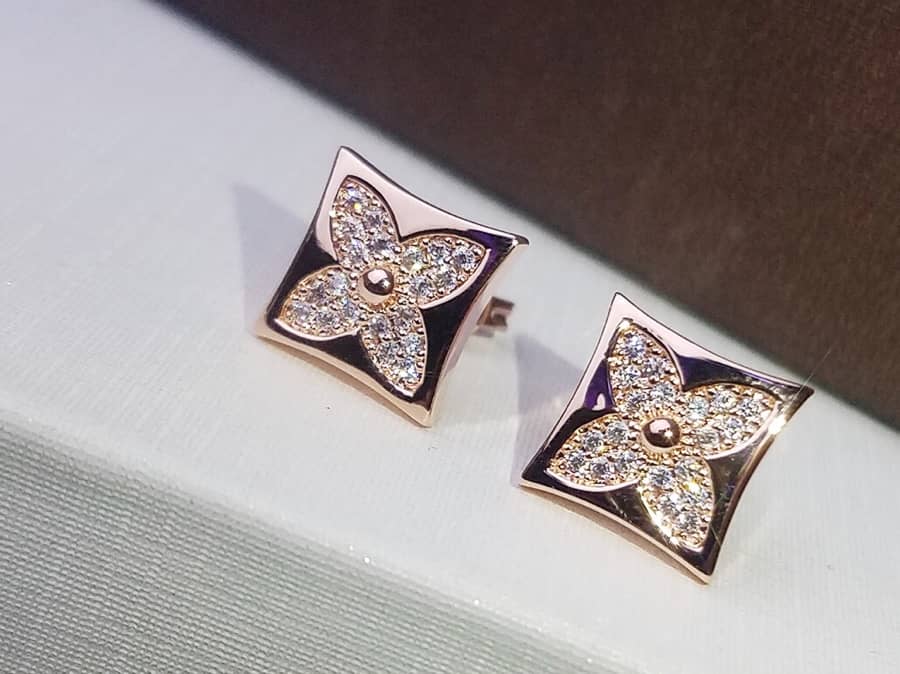 Louis Vuitton Imitation Designer Earrings Wholesale
