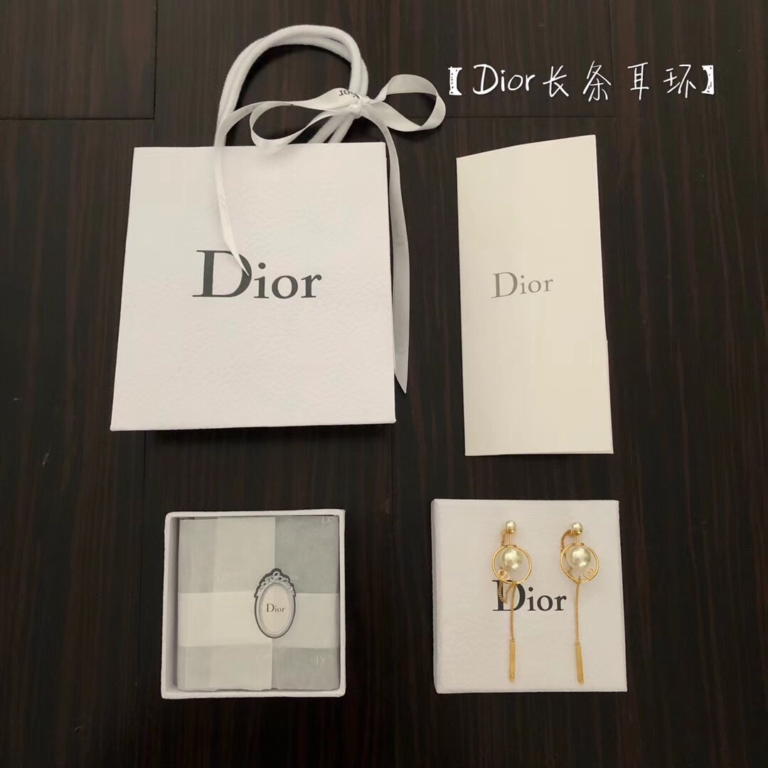Dior long earrings