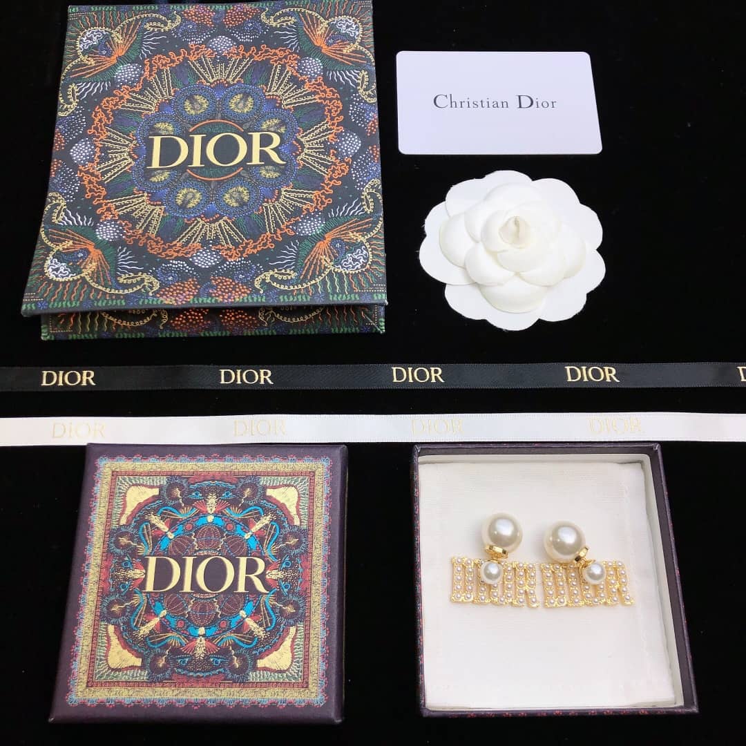 Dior Earrings Dupe For Sale