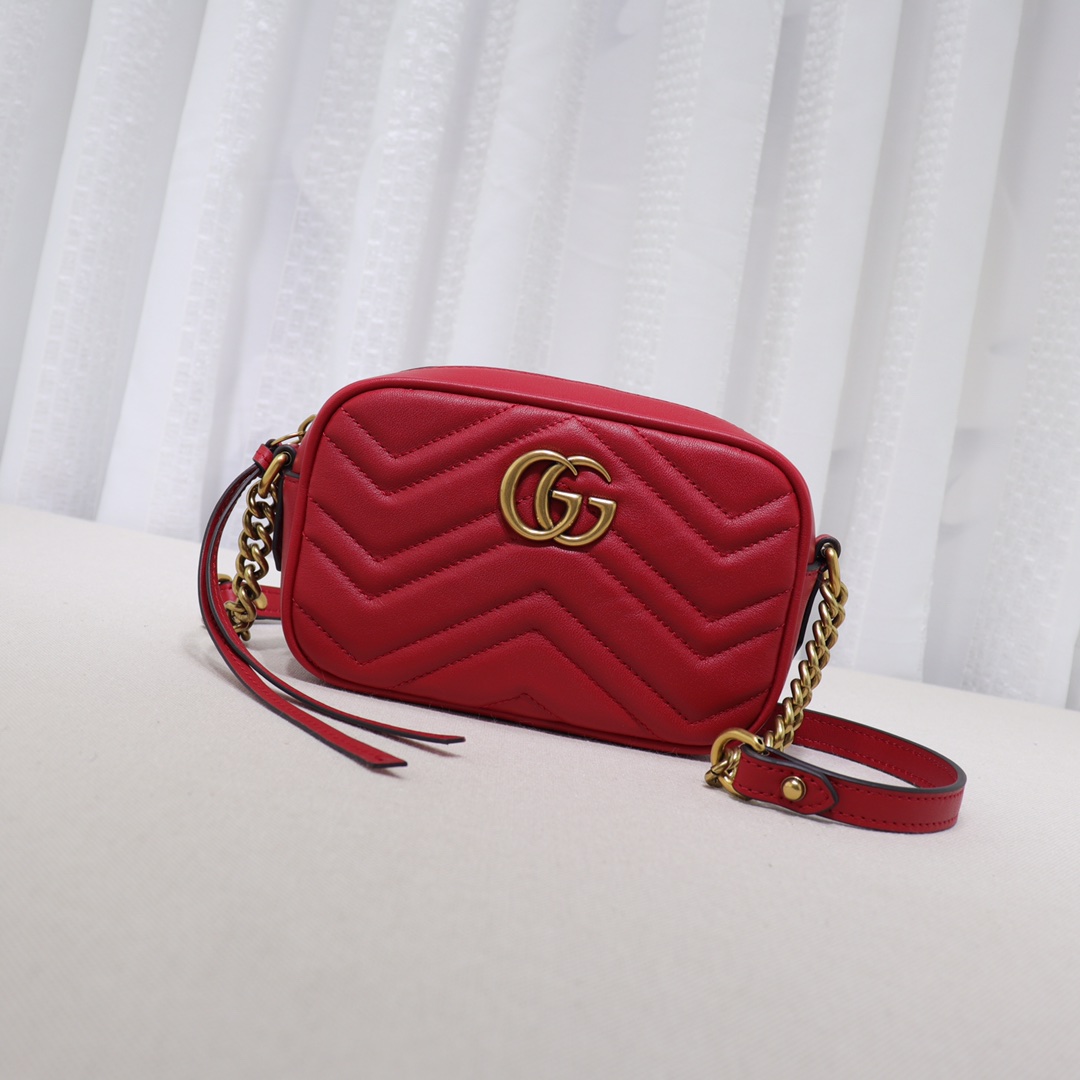 Gucci Marmont matelassé mini bag 448065