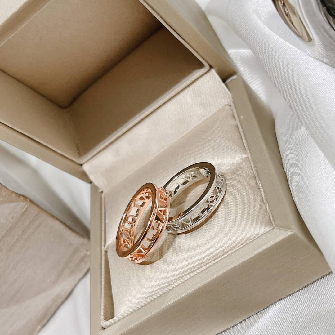 Fake Bvlgari Logo Ring