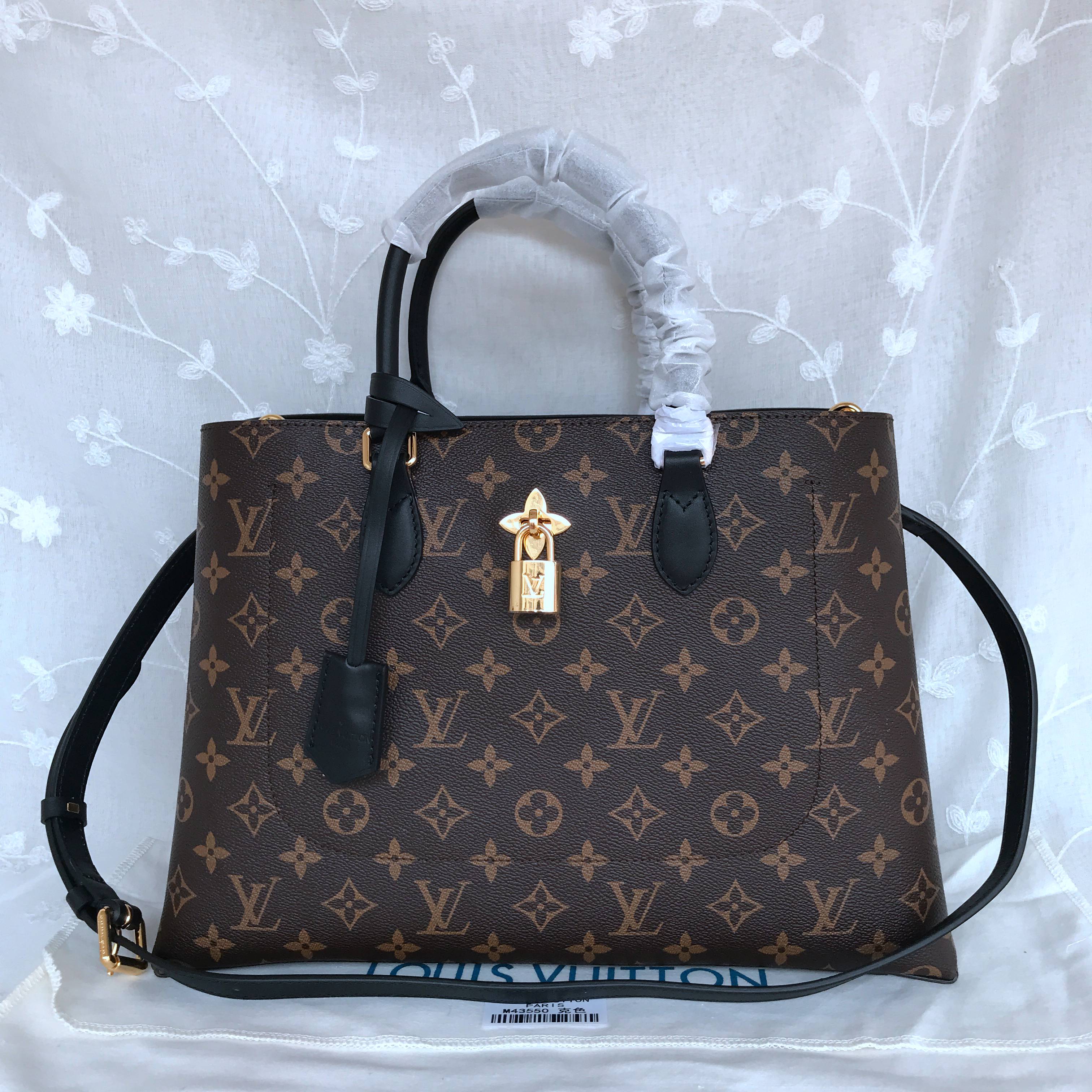 LV FLOWER TOTE M43553