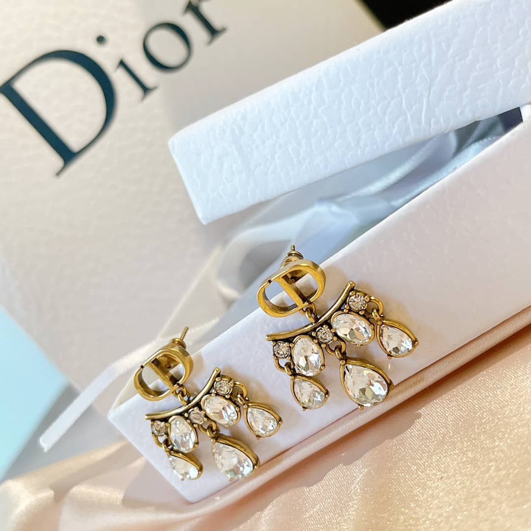 Dior Designer Earrings Dupe