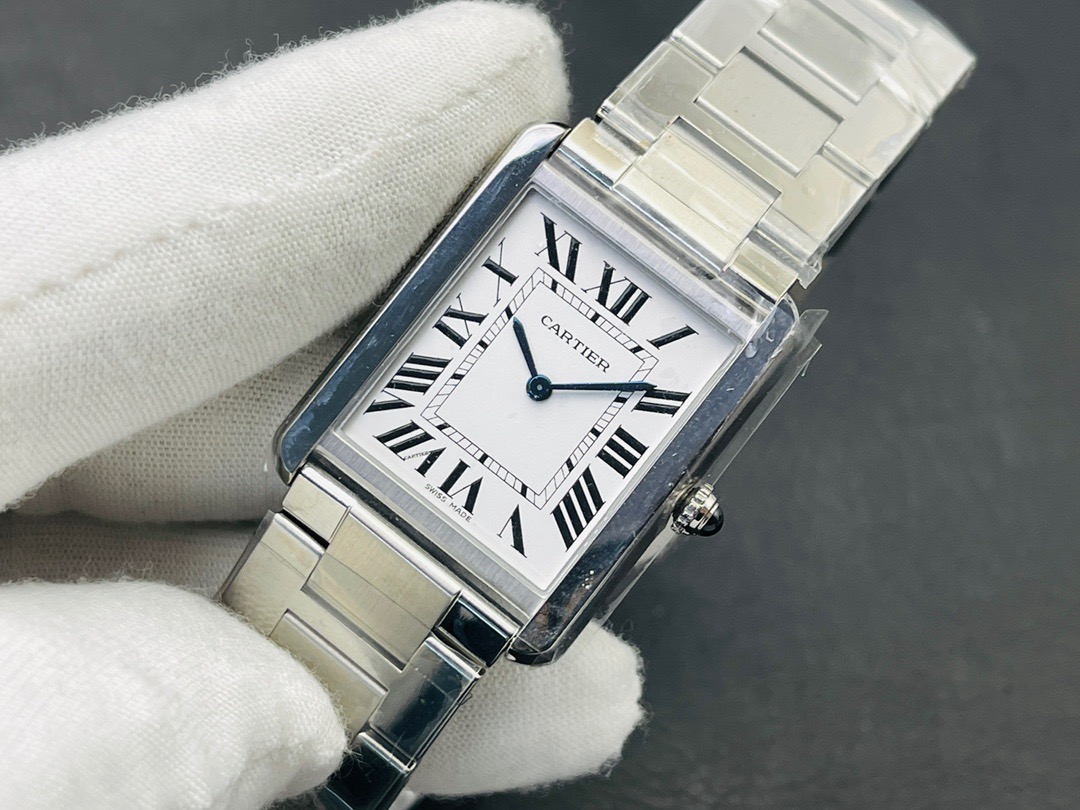 Cartier tank series W5200013 watch