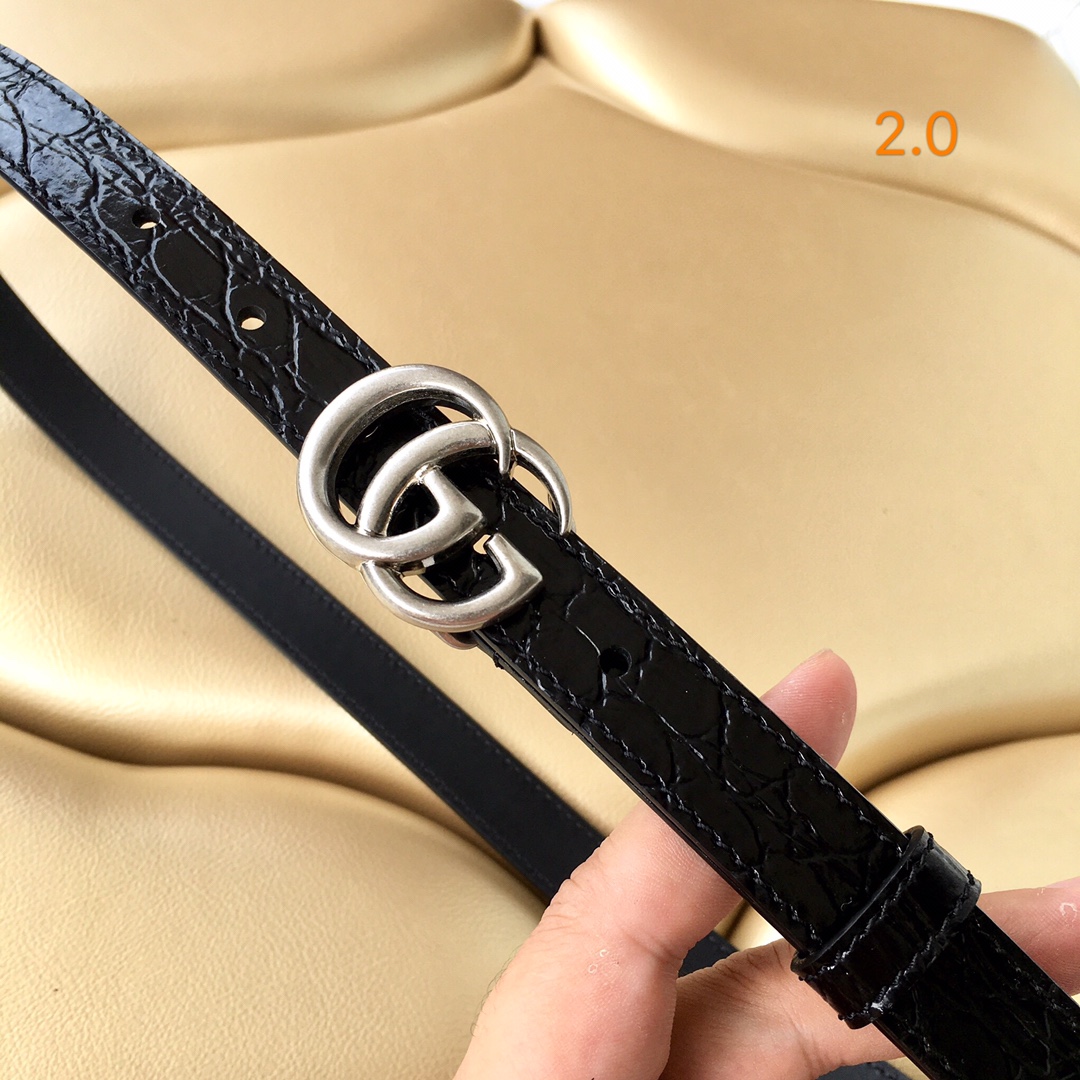 Gucci belt 2.0CM