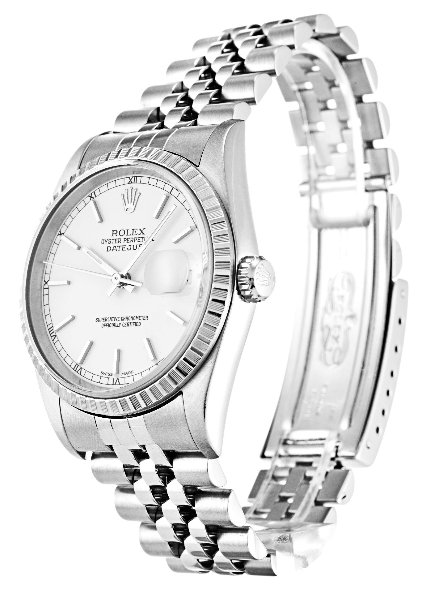 Replica Rolex Datejust 36mm White Dial 16220-3