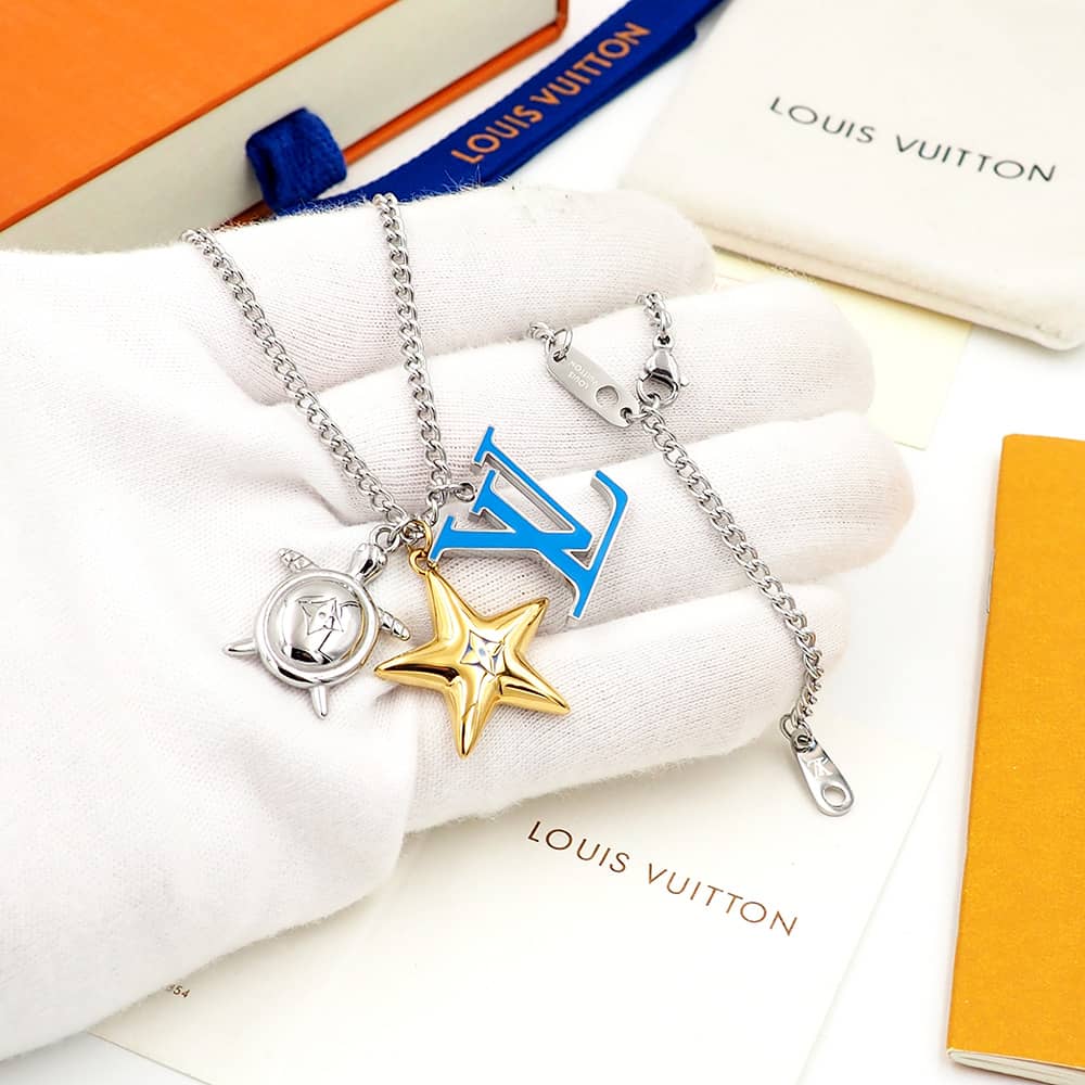 Designer Louis Vuitton Classic Necklace