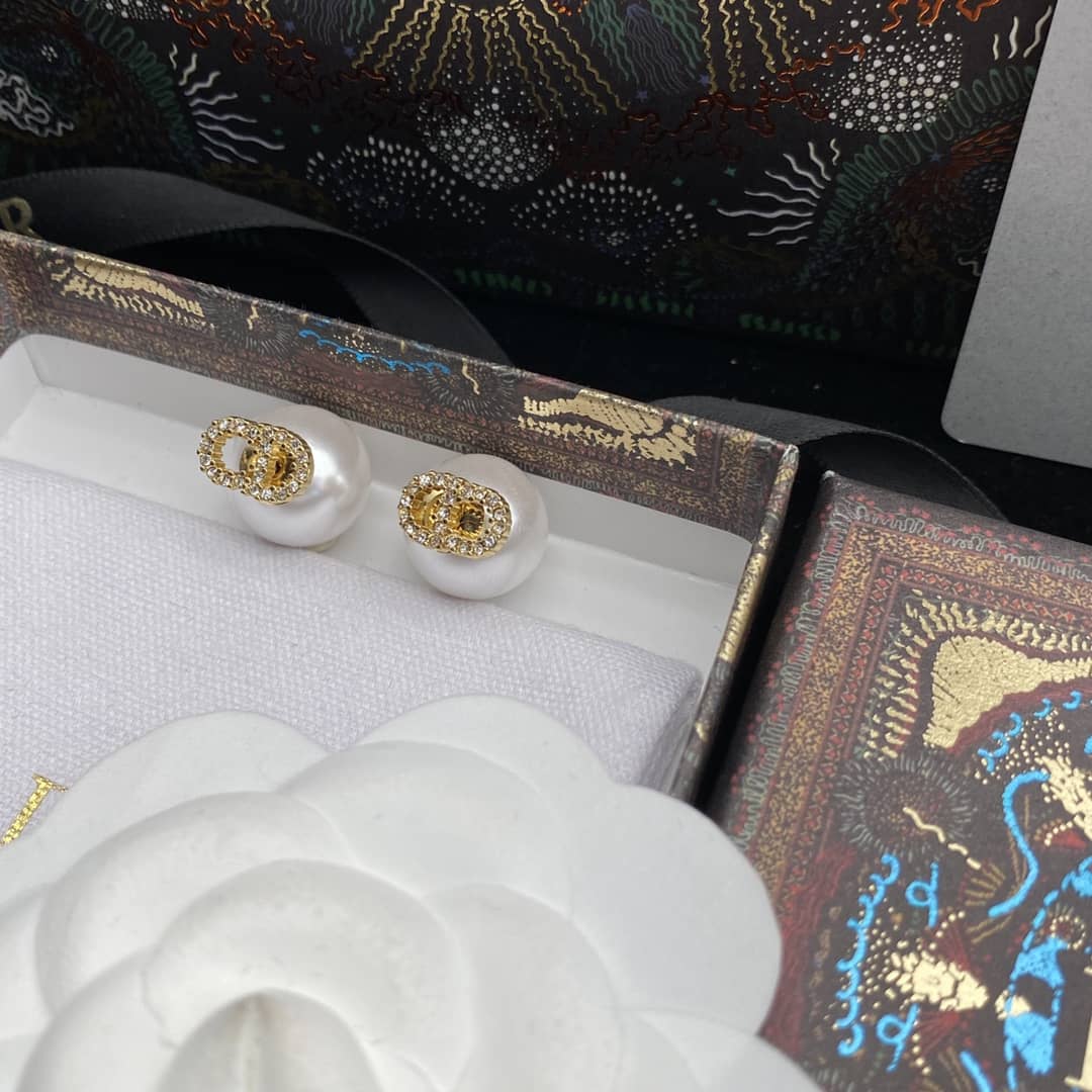 Dior Imitation Designer Earrings Wholesale