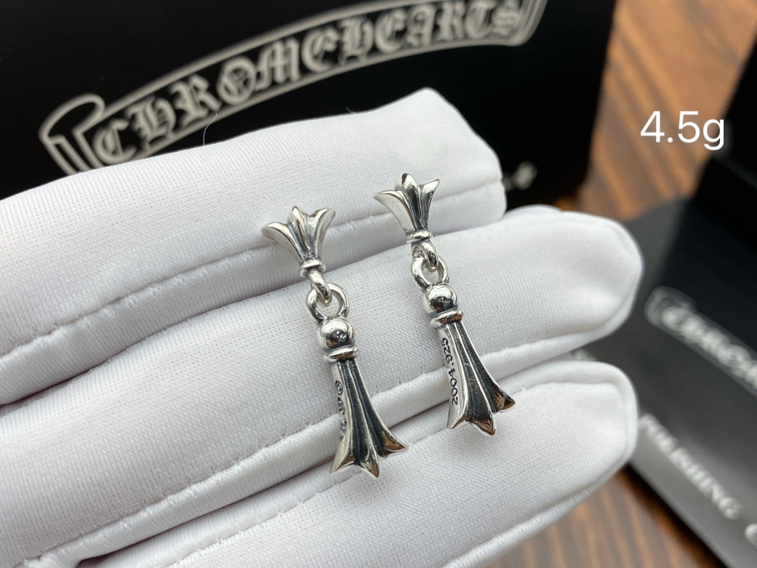 Chrome hearts Phoenix tail men's and women's same style earrings