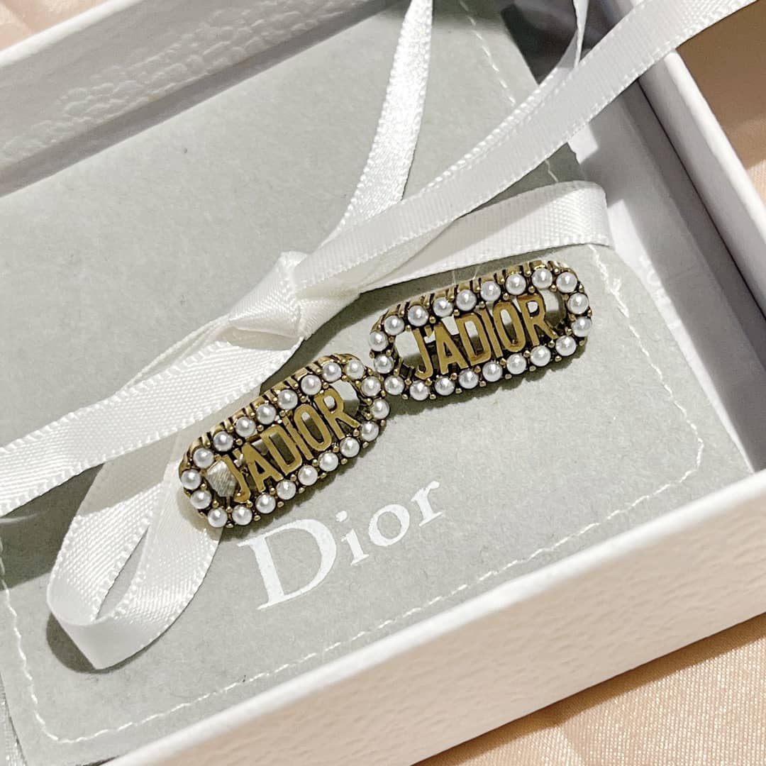 Designer Dior Classic Earrings