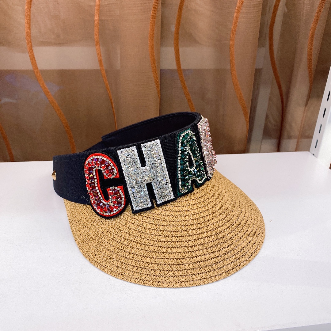 Colored Diamond Letters Empty Top Cap