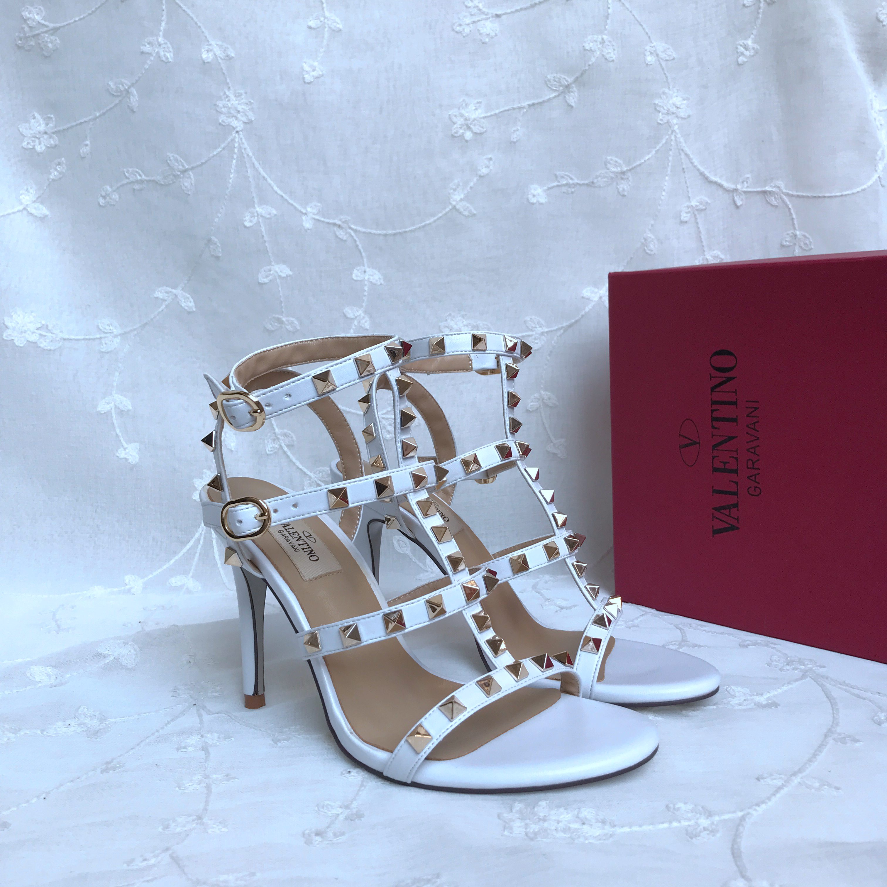 Valentino High heel Sandals lambskin 9cm heel436958