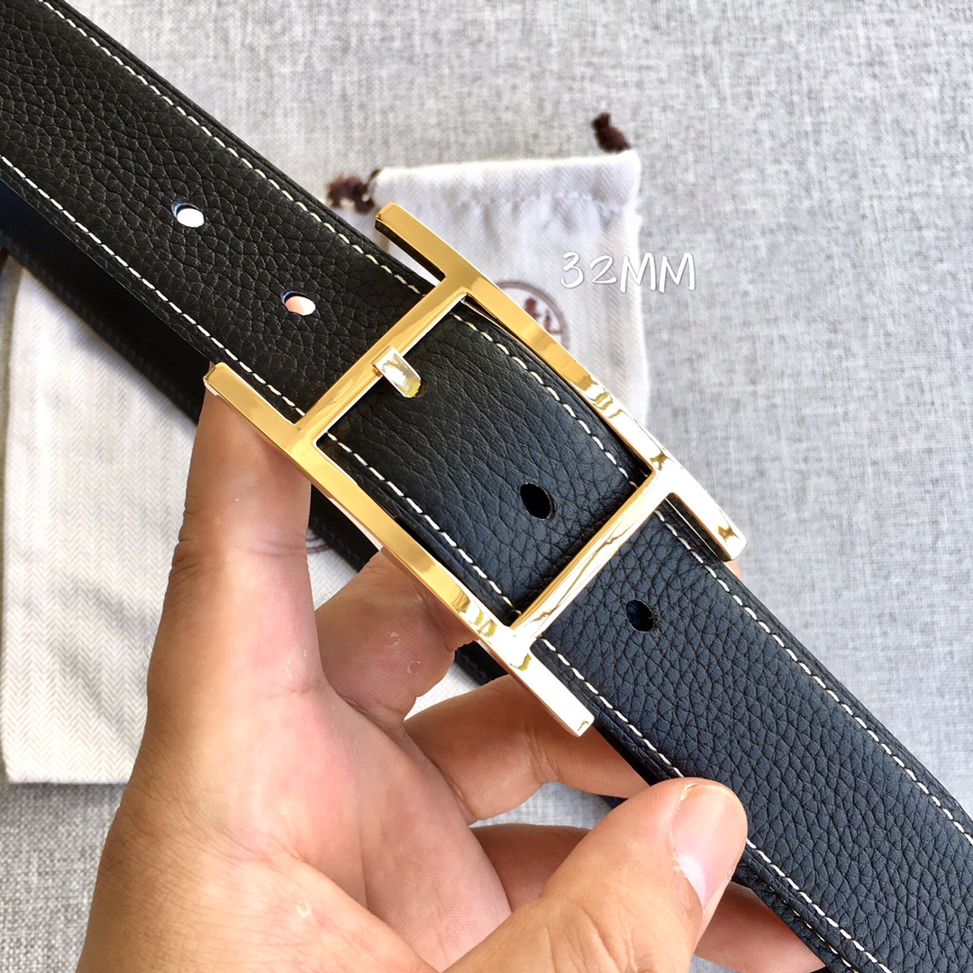 Hermes belt 3.2CM