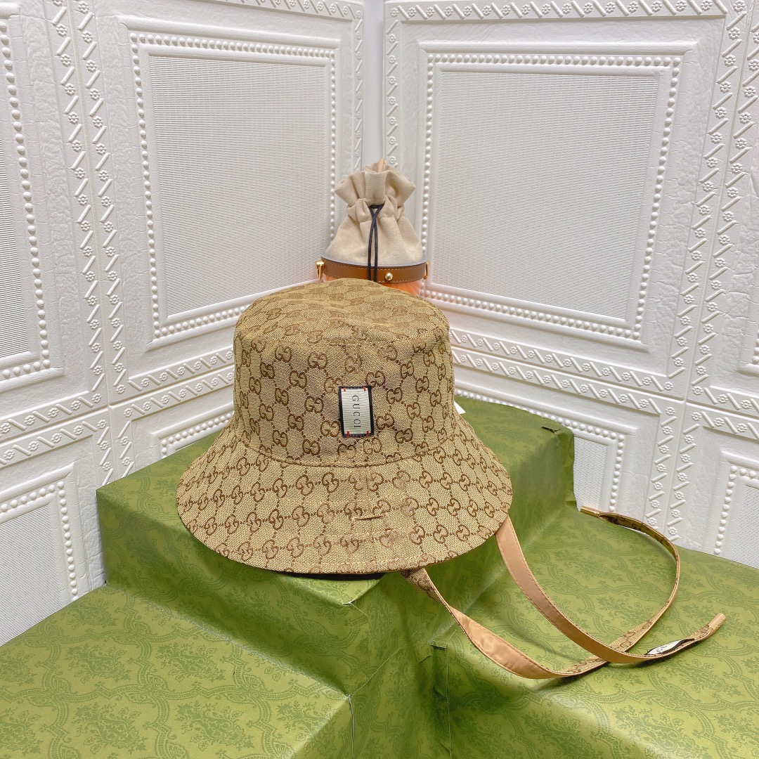 Fashion Double Sided Strap Bucket Hat