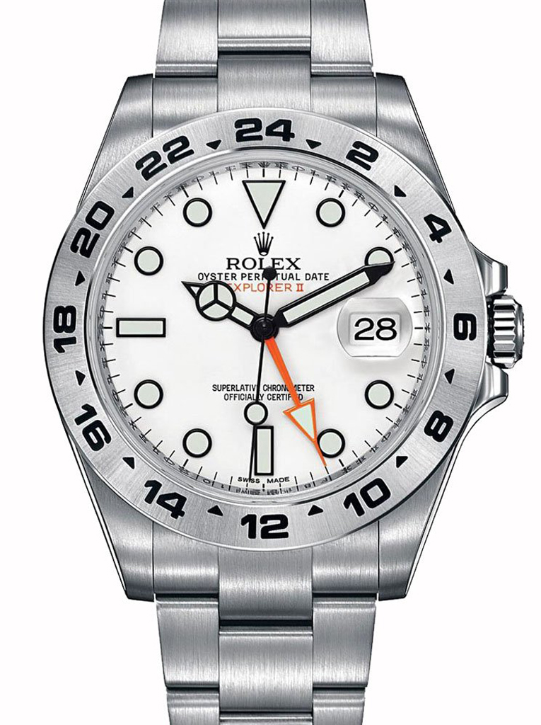 Replica Rolex Explorer II 42mm White Dial 216570 WSO