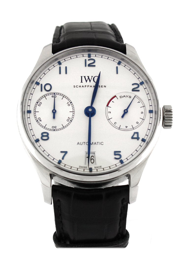 IWC Portugieser Automatic Silver Dial Men's Watch IW500705