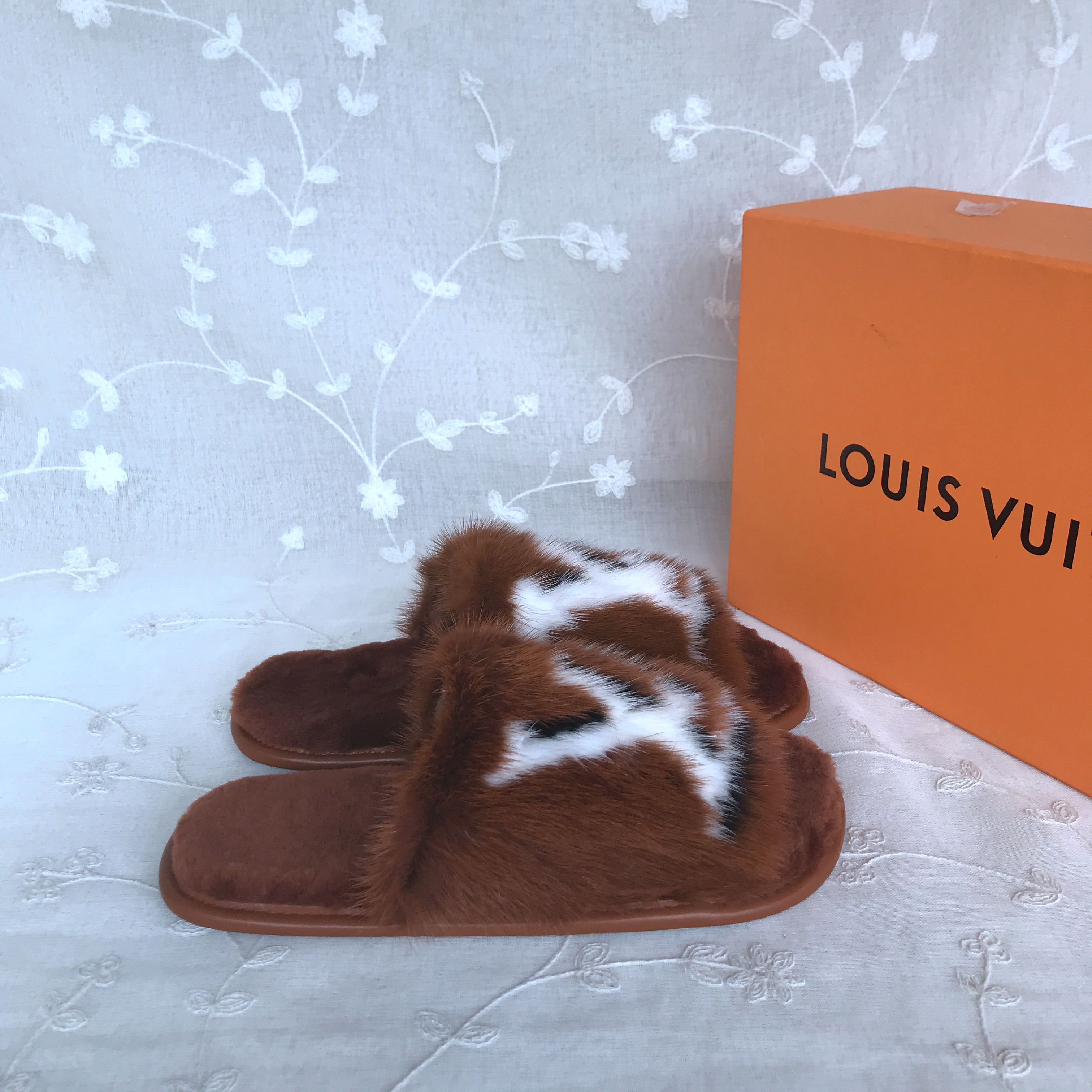 LV Woolen shoes 848812