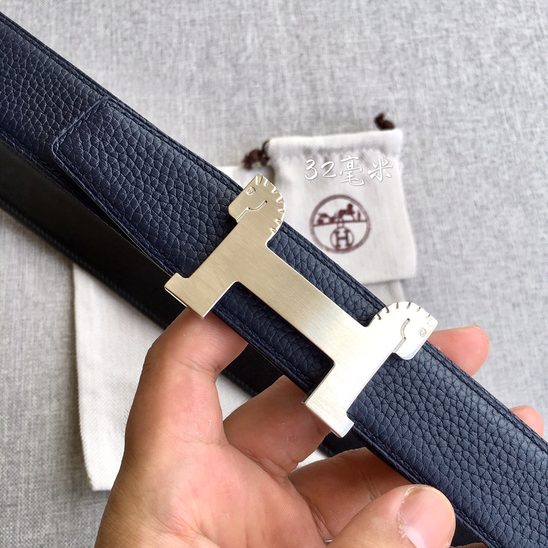 Hermes belt 3.2CM