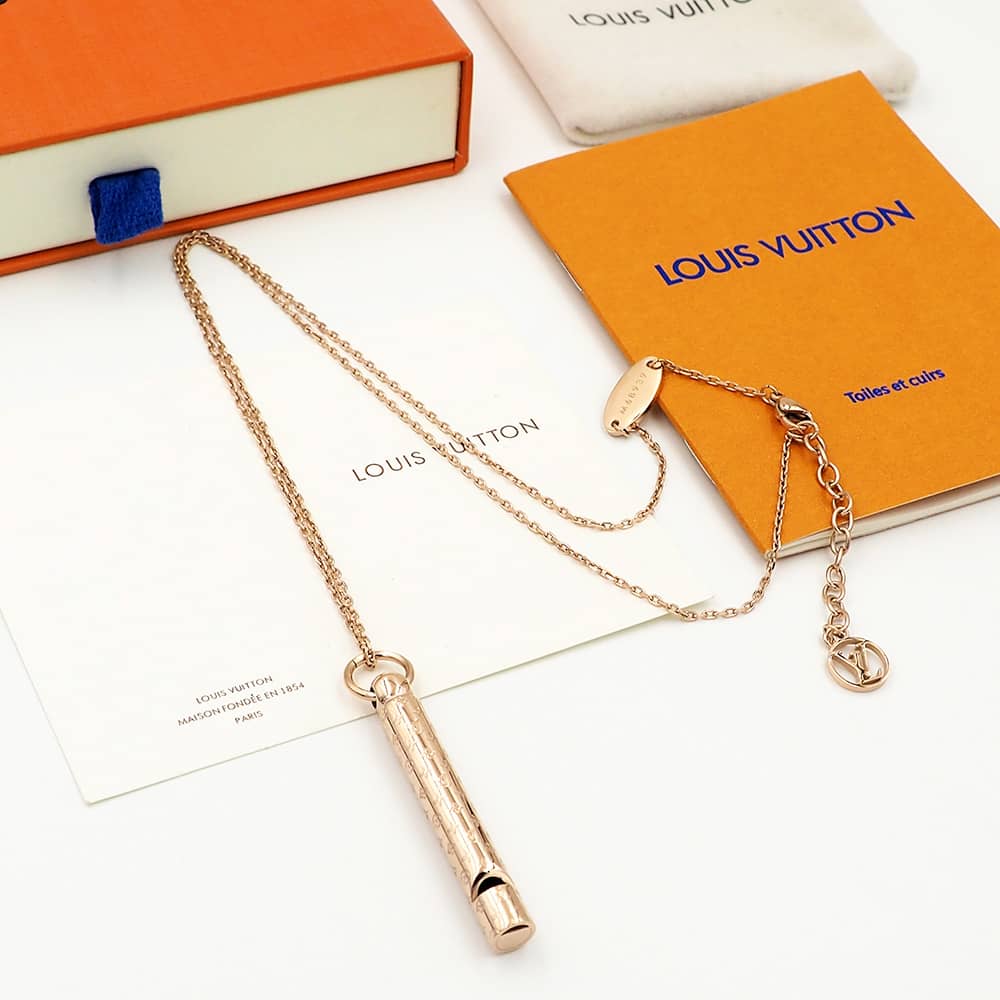 Louis Vuitton Designer Necklace Dupe