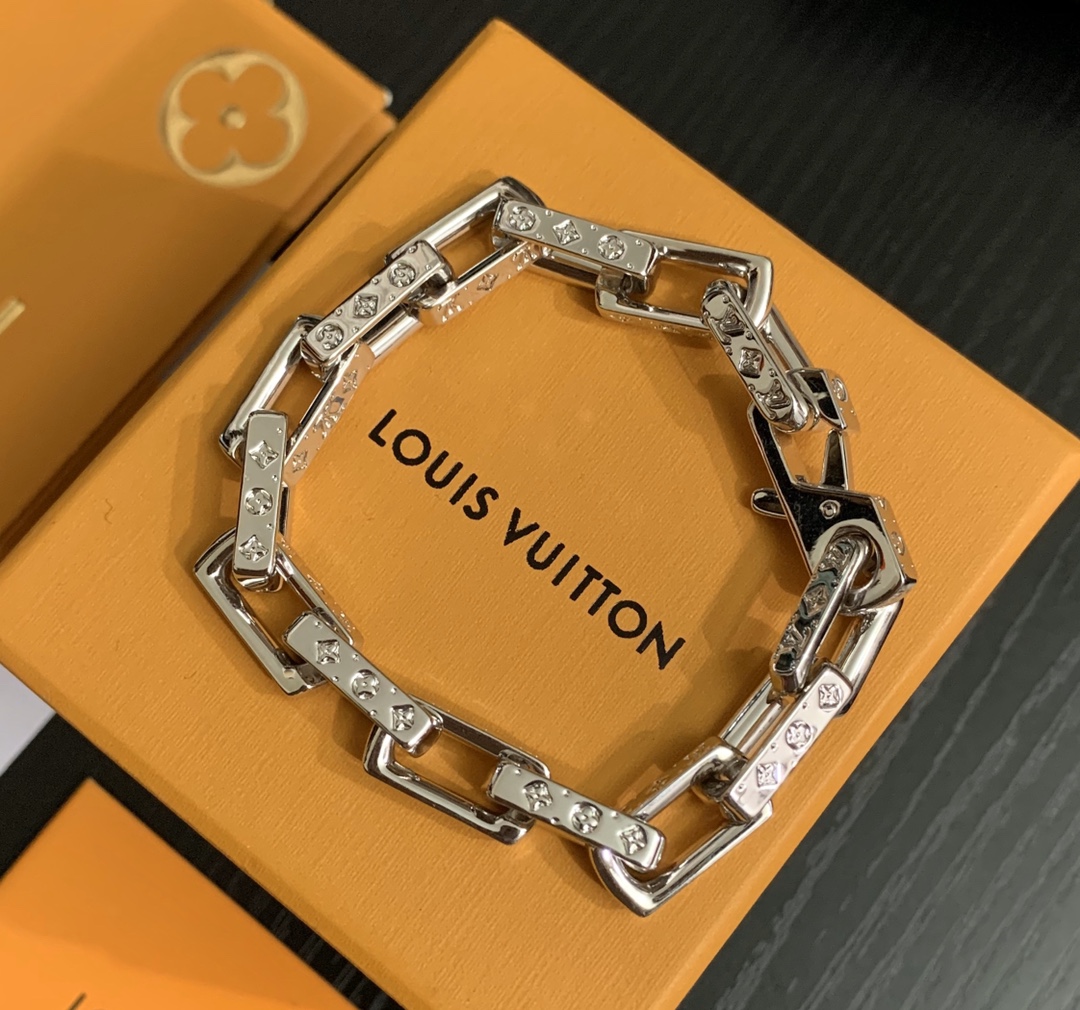 LV MONOGRAM series chain bracelet