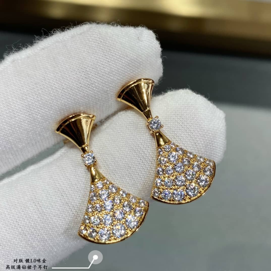 Bvlgari Earrings First Copy