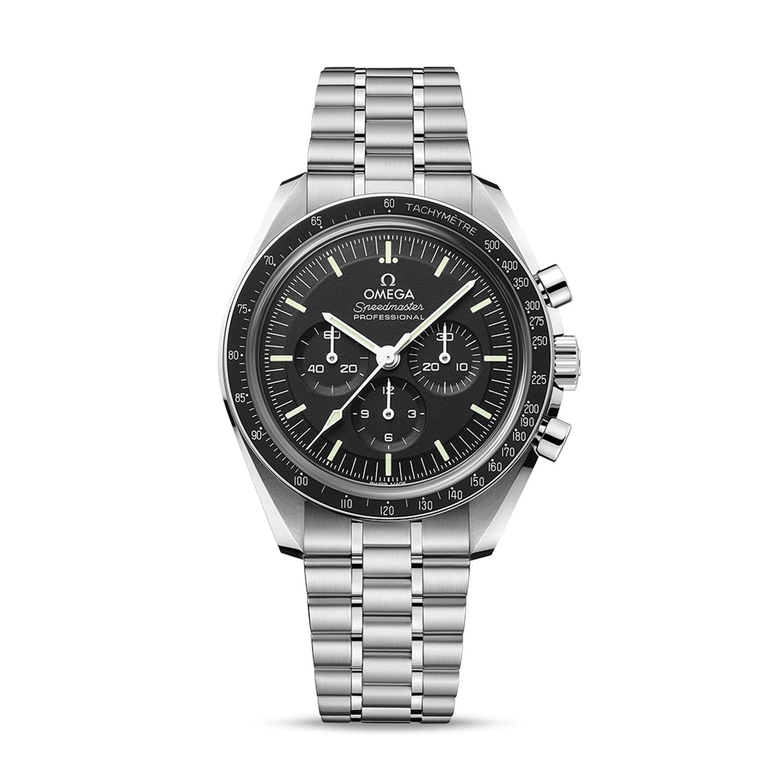 Omega Speedmaster Moonwatch Professional Co-Axial Master Chronometer Chronograph 42mm Stainless Steel Black Dial 310.30.42.50.01.001
