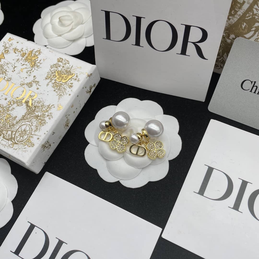 Designer Dior Classic Earrings