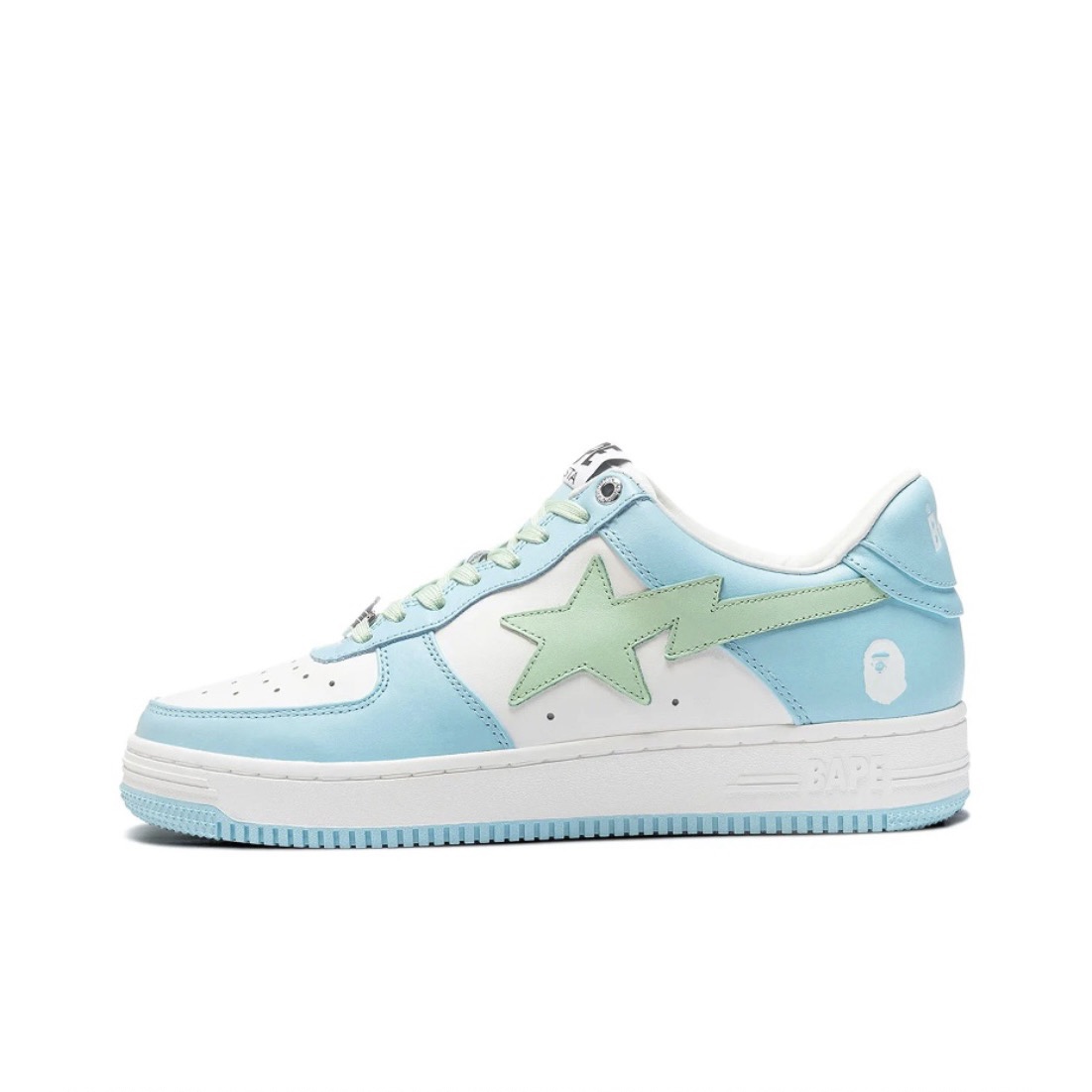 A BATHING APE BAPE STA PASTEL COLOR BLUE GREEN 1H70-191-005-BG