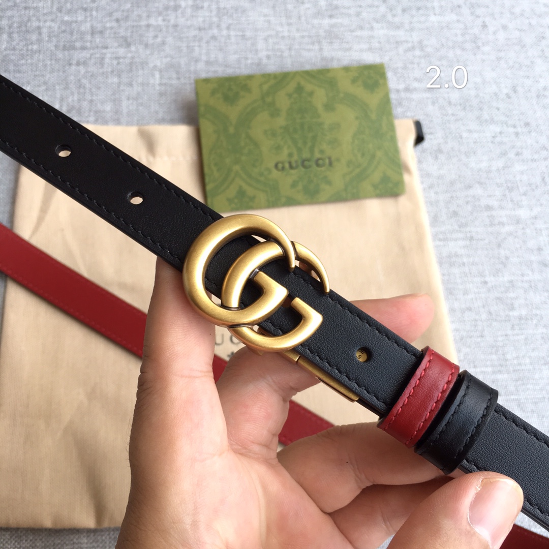 Gucci belt 2.0CM